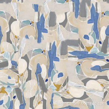Digital Printing Fabric Fine Denier Polyester Suiting Shirt
